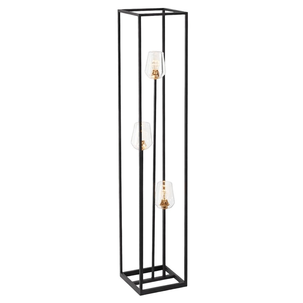 Golden Crown LED Floor Lamp - Warm White — white background