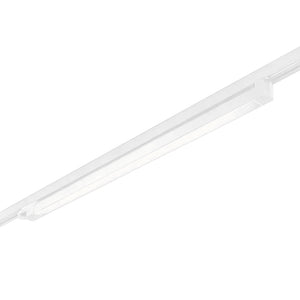 White Adjustable LED Track Light - 4 Wire — white background