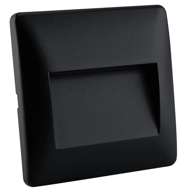 Black LED Step Light IP65 Outdoor — white background