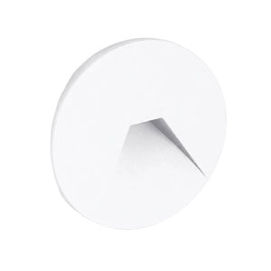 Orion Round Wink LED Footlight - 3CCT (White) — white background