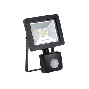 10W Nano LED Floodlight with Sensor - IP65 (Daylight 6000K) — transparent background
