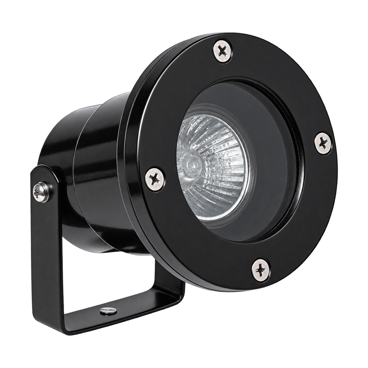 Black Spotlight IP55 Outdoor - transparent background