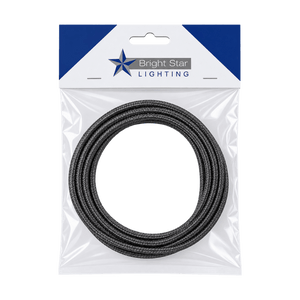 Black & White Wire 5m Pre-Pack - transparent background