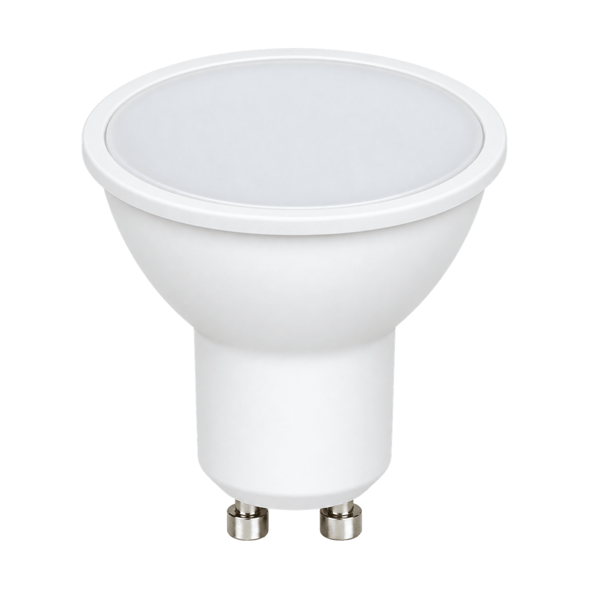 6W GU10 LED Downlight Bulb – GU10, 3000K Warm White - transparent background