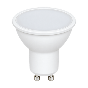 6W GU10 LED Downlight Bulb – GU10, 3000K Warm White - transparent background