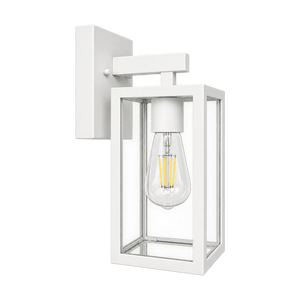4W Outdoor Wall Light – White - transparent background