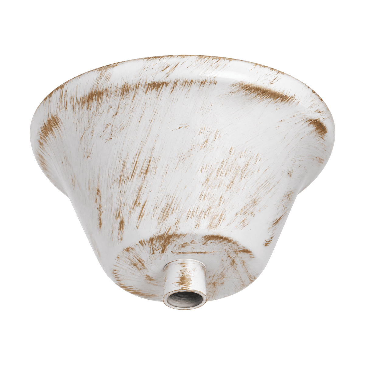 French White Ceiling Cup - transparent background