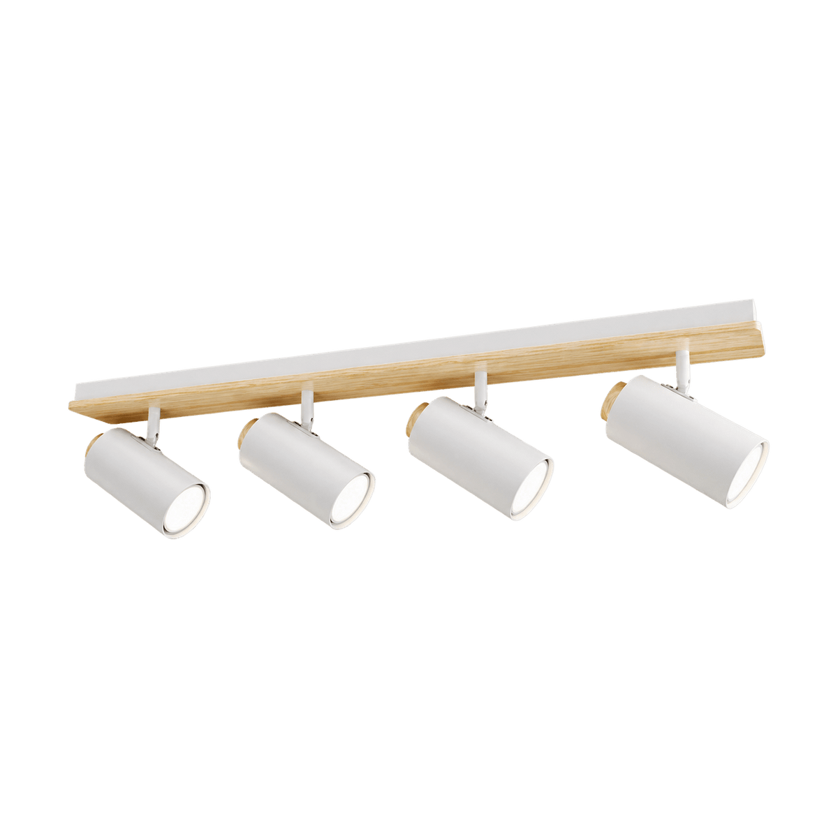 White/Wood Quad Spotlight - transparent background