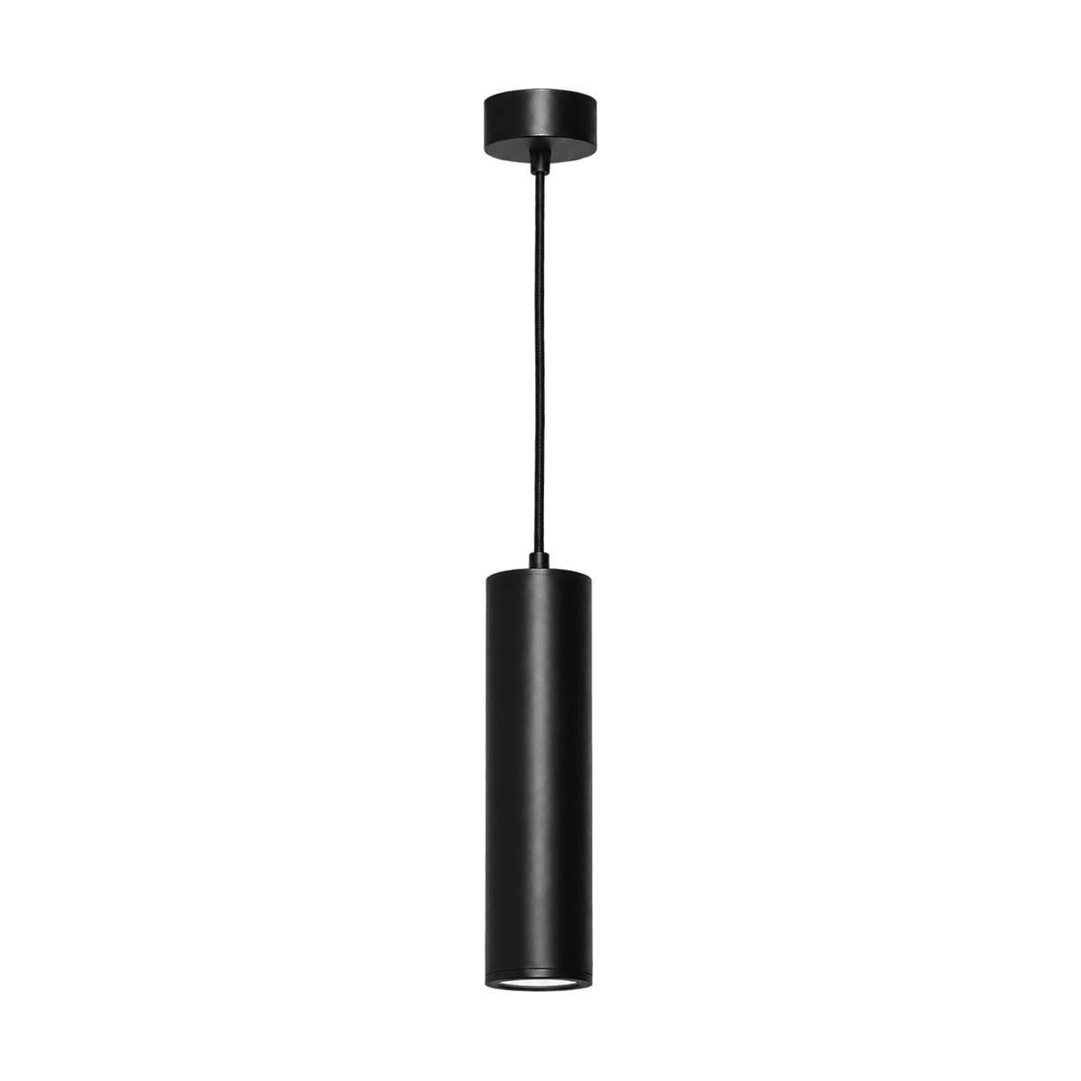 Bells Small Pendant Light - Black - transparent background