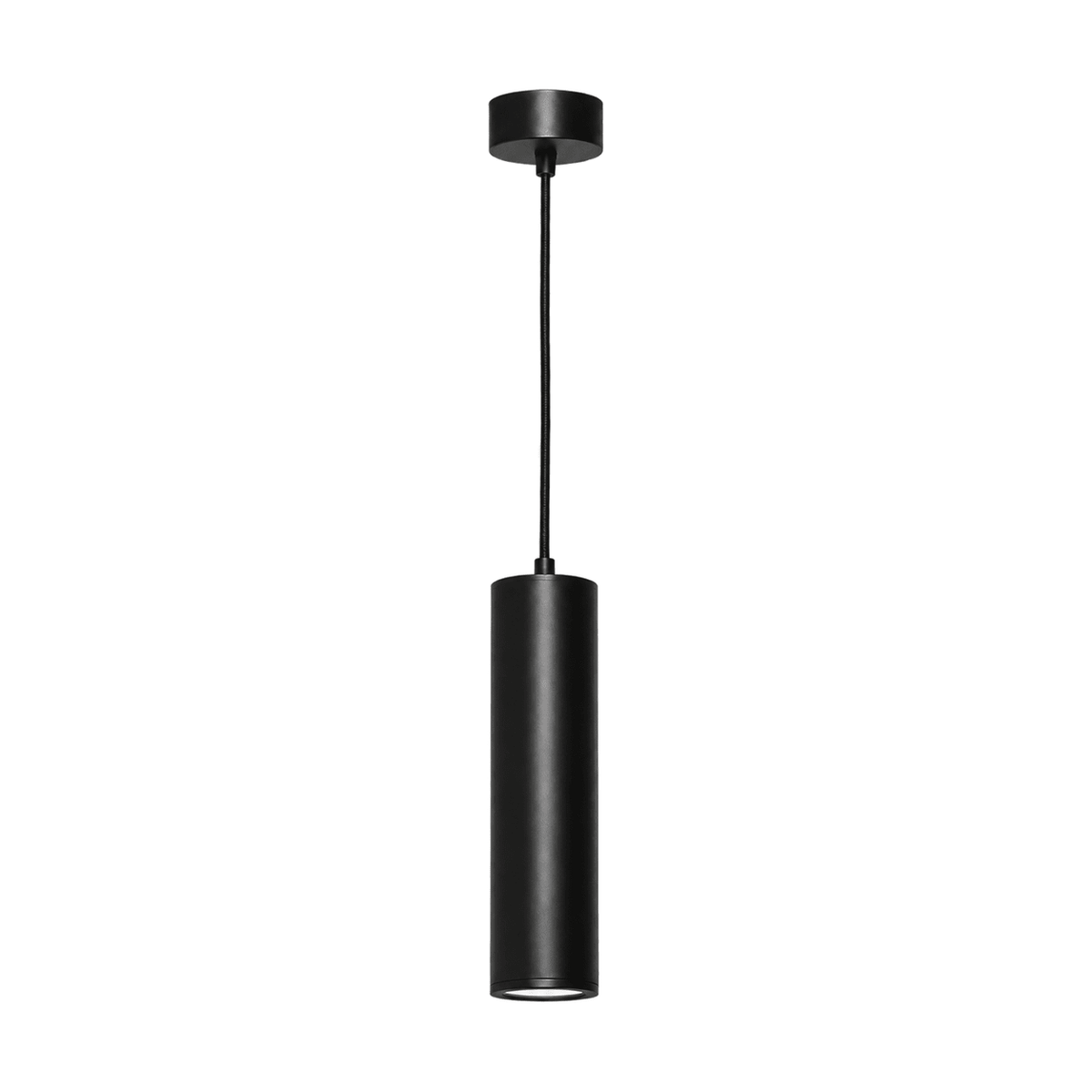 Bells Small Pendant Light - Black - white background