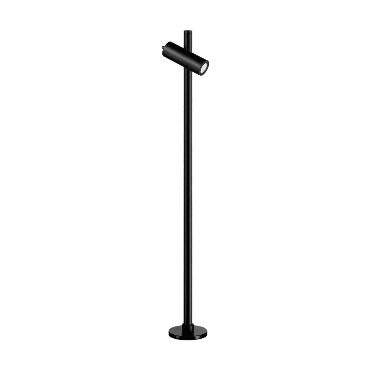 Core LED Ground Spot – Black 3000K on transparent background