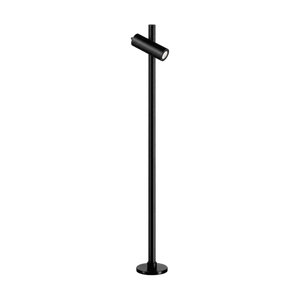 Core LED Ground Spot – Black 3000K on transparent background