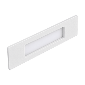Nina 190 CCT Exterior Footlight – White IP55 on transparent background