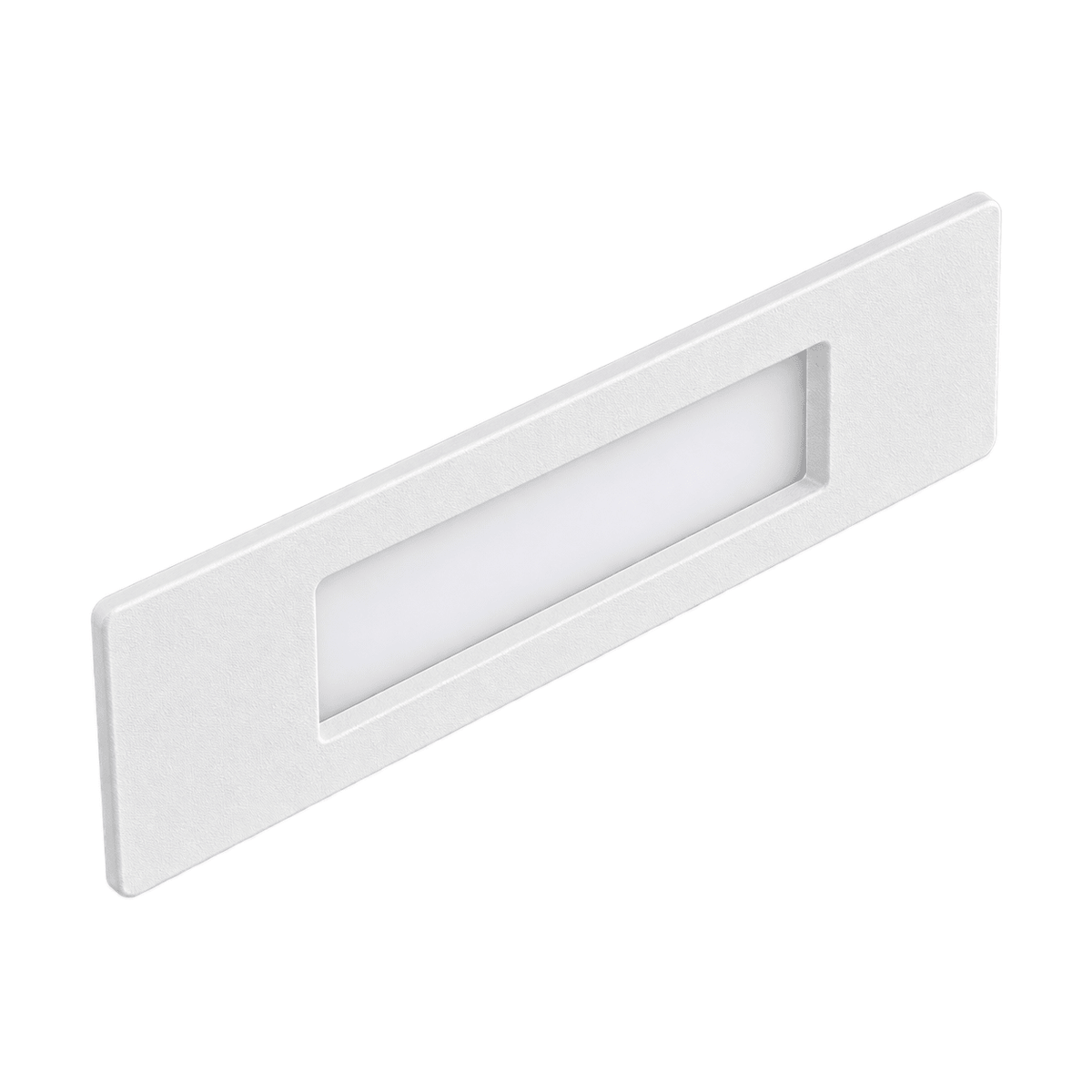 Nina 190 CCT Exterior Footlight – White IP55 on white background
