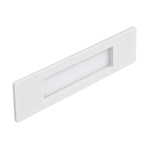 Nina 190 CCT Exterior Footlight – White IP55 on white background