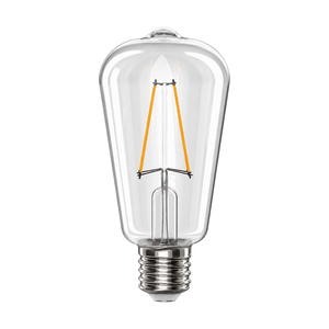 6W E27 LED Bulb - 4000K Cool White on white background