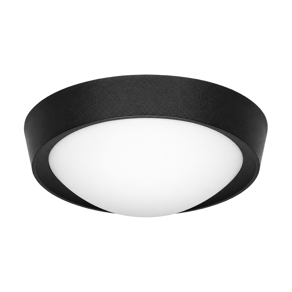 Black Opal Diffuser Ceiling Light on transparent background