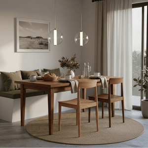 Antique Brass LED Pendant Light 4000K — transparent background
