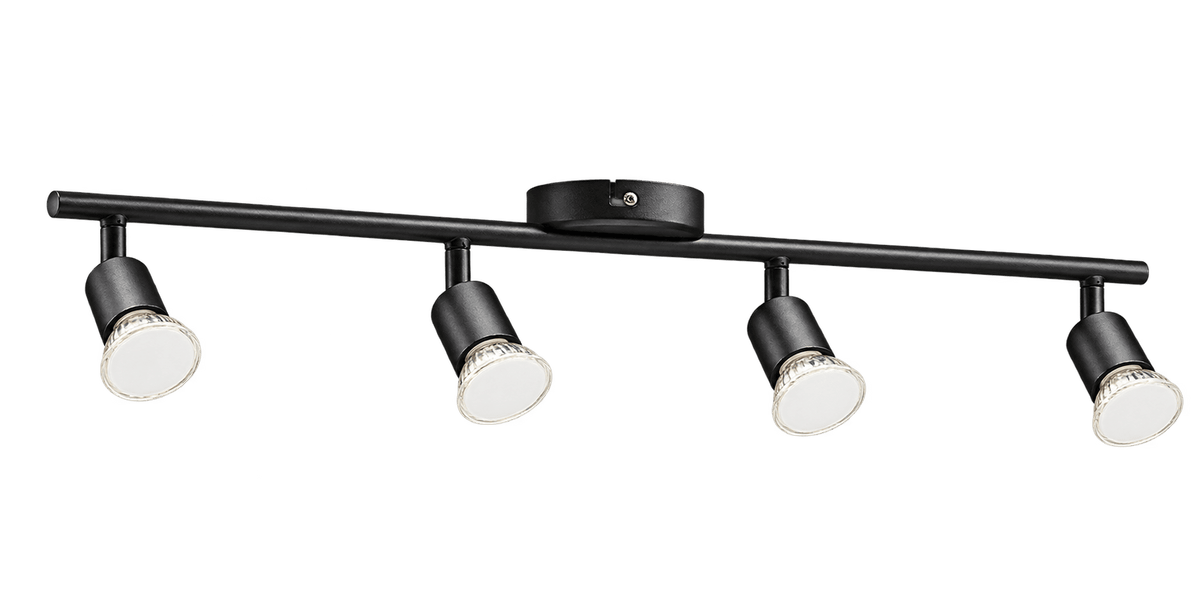 Buzz 4 Light Spot Light - Black — transparent background