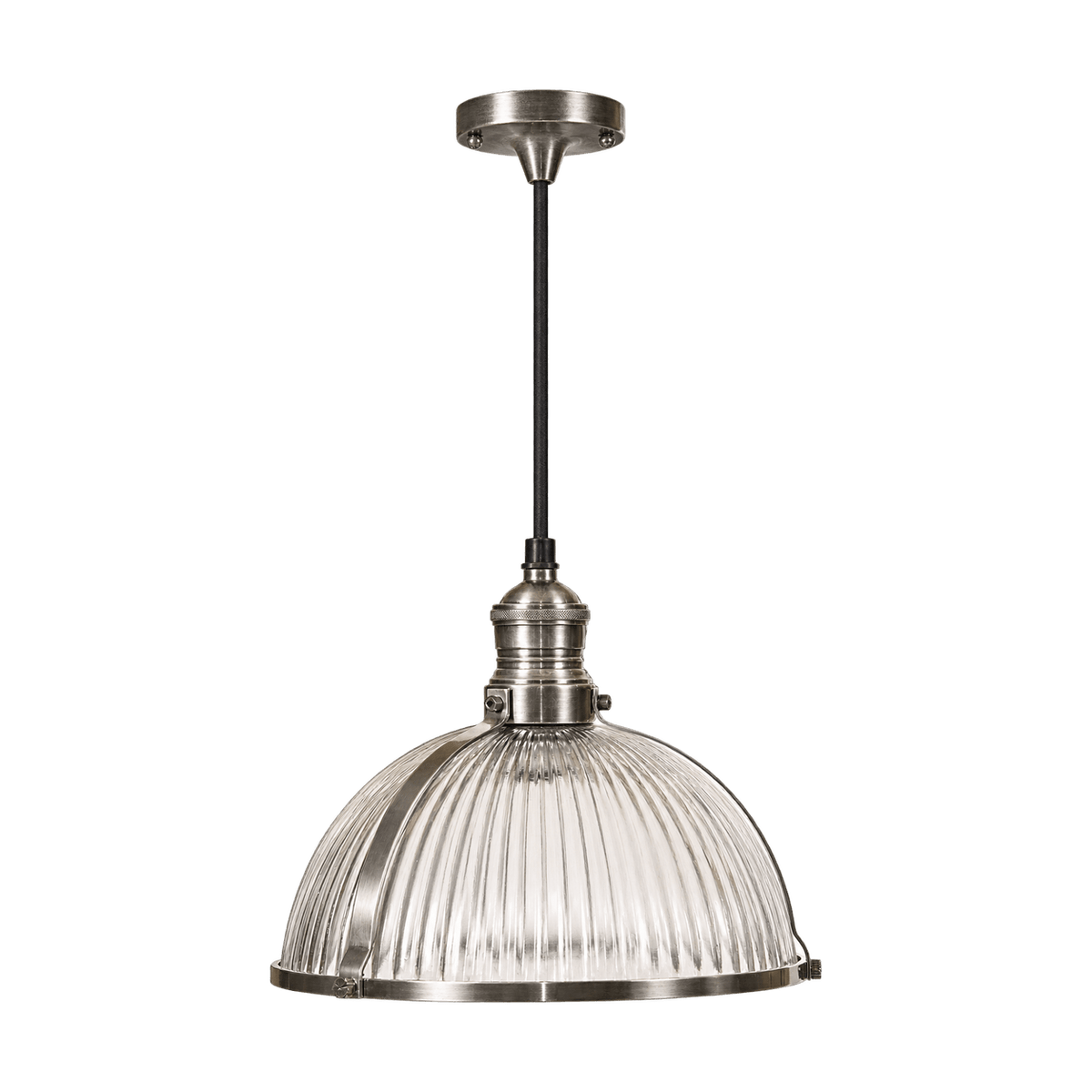 Salina Hanging Lamp Antique Silver – transparent background product image