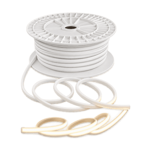 24V DYCE COB LED Strip Light 3000K Warm White (IP65) - 50m Roll – transparent background product image