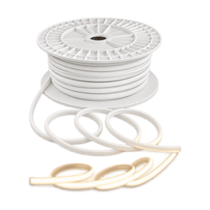 24V DYCE COB LED Strip Light 3000K Warm White (IP65) - 50m Roll – white background product image