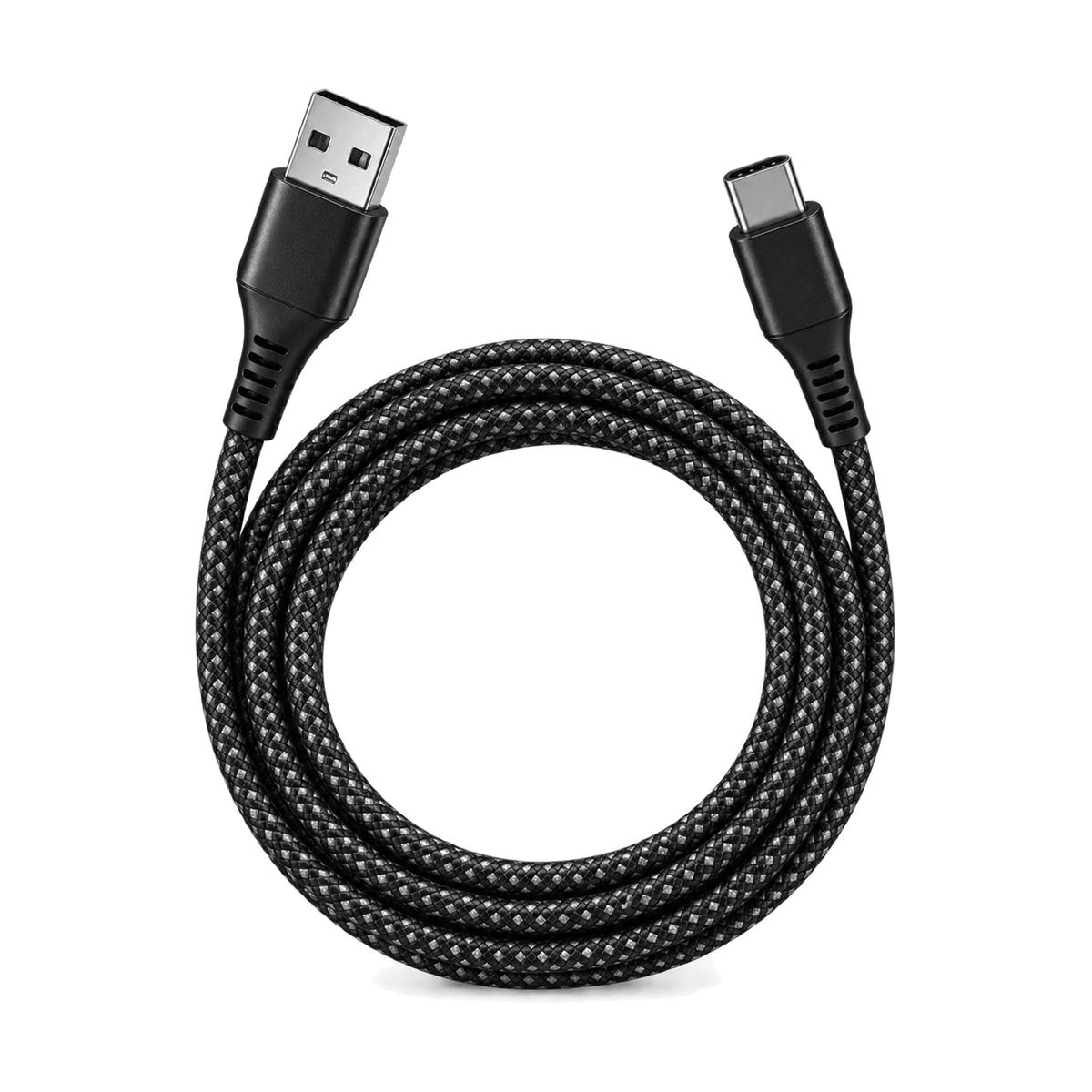 GIZZU 66W 480Mbps USB to Type-C 2m Cable – white background product image