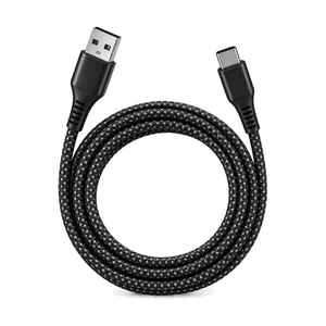 GIZZU 66W 480Mbps USB to Type-C 2m Cable – white background product image