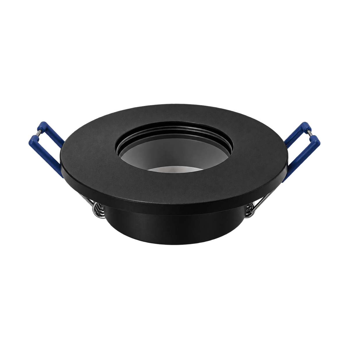 IP44 CNC Aluminium GU10 Fixture Black - B4483 – white background product image