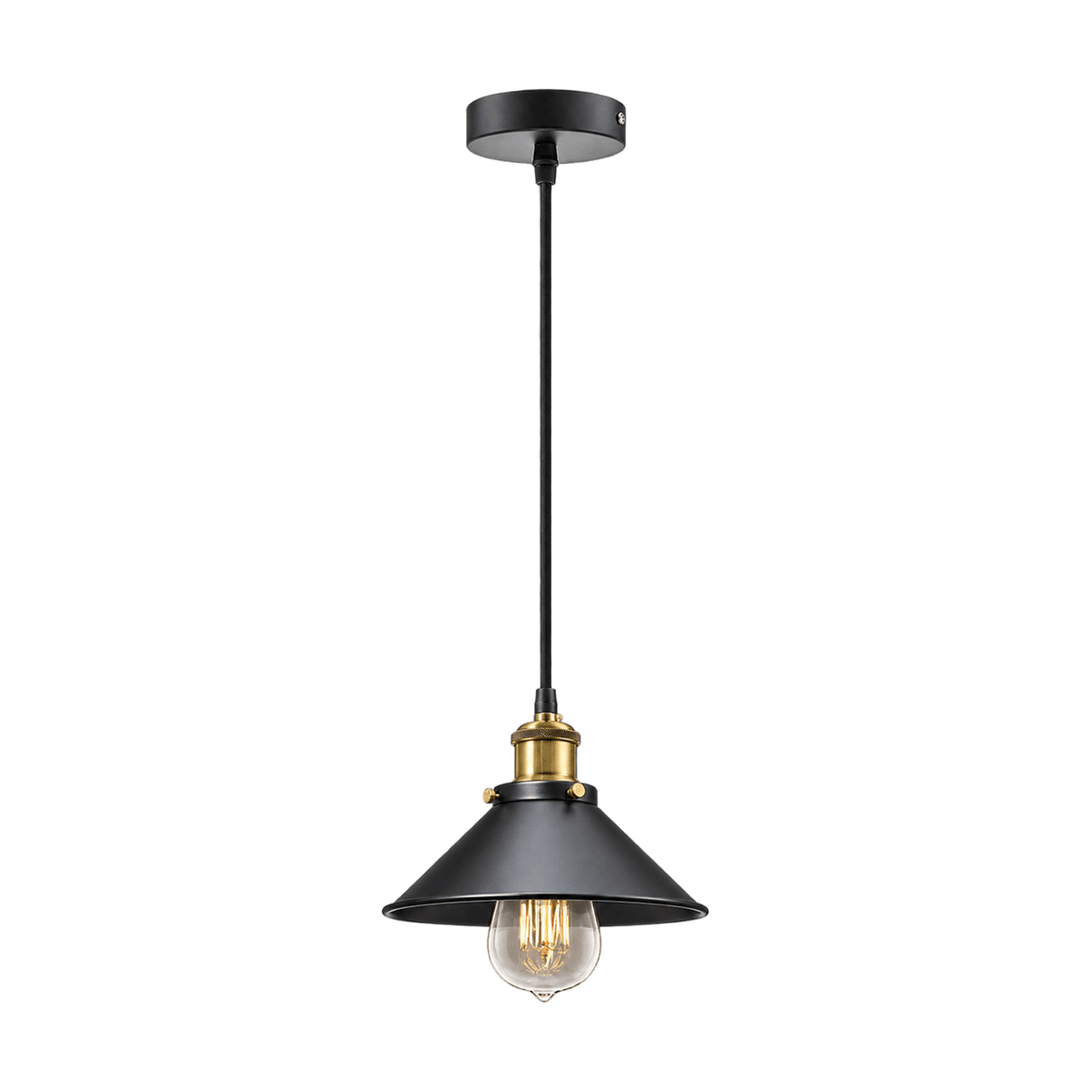 40W E27 Single Pendant – transparent background product image