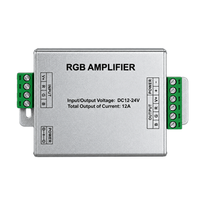 12V/24V RGB LED Strip Amplifier – white background product image