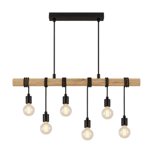Townshend 6-Light Pendant – transparent background product image