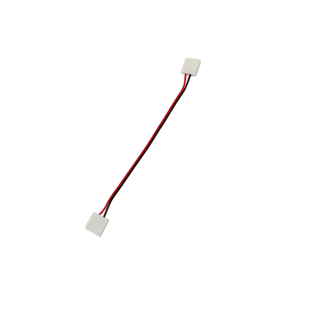 8mm Single Colour 2way Connector — transparent background