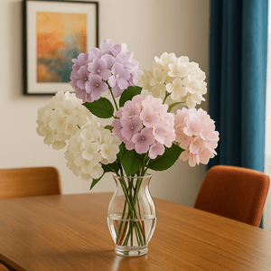 Purple Bigleaf Hydrangea Faux Bloom - Future Decor