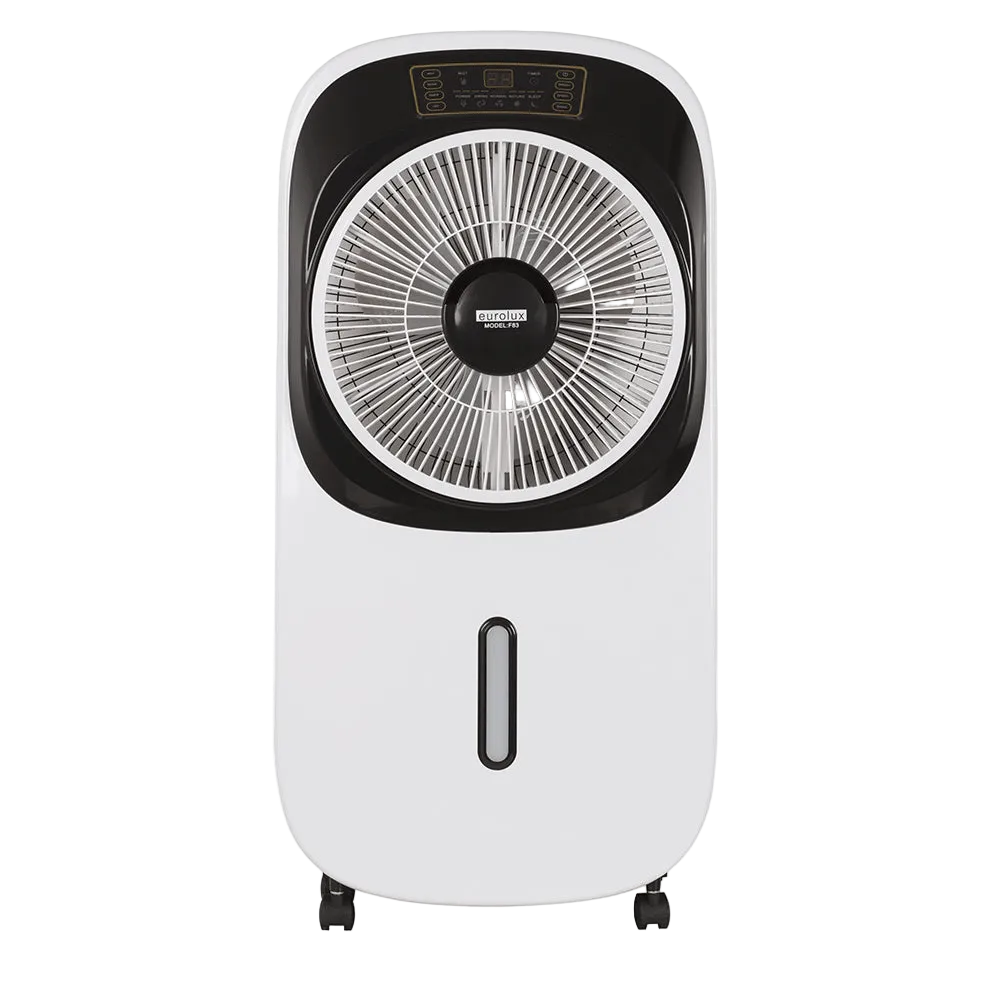 Rechargeable Fan - Mist Fan with LED Light (Remote)