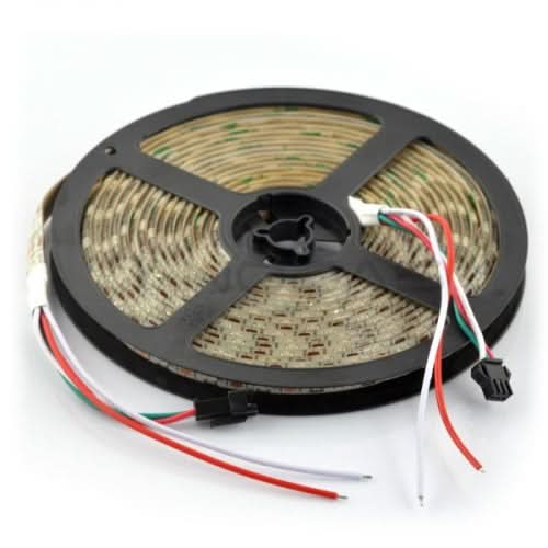 LED Smart Strip Light - Addressable 24V WS2811 120LED RGB