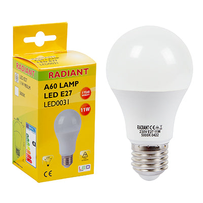 LED Bulb - 11 Watt, E27, 5000K - Future Light - LED Lights South Africa