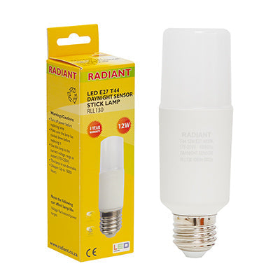 LED Bulb - 12W, E27, T44 Day / Night Sensor Bulb - Future Light - LED Lights South Africa