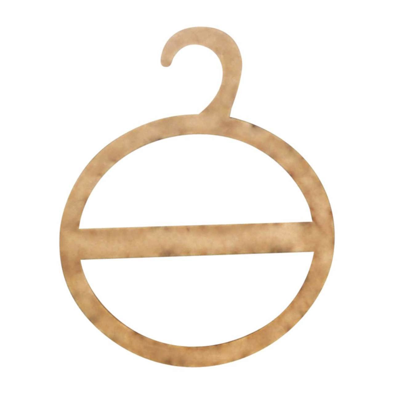 Round Wooden Scarf Hanger - Future Decor
