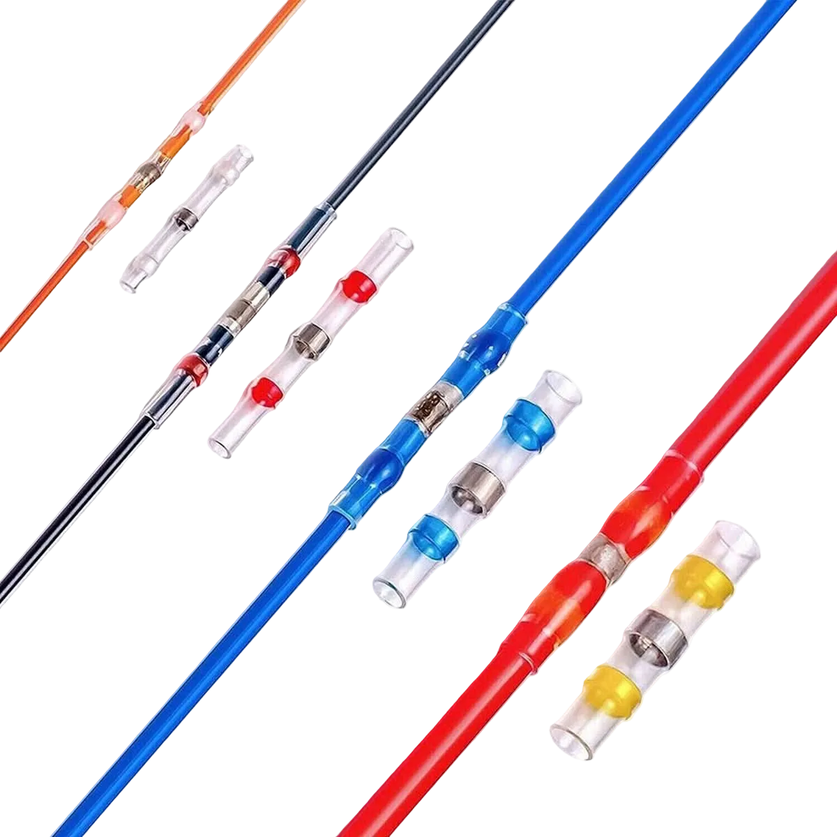 Heat Shrink Solder Connectors - 10 Pack - 0.2 - 1.7mm