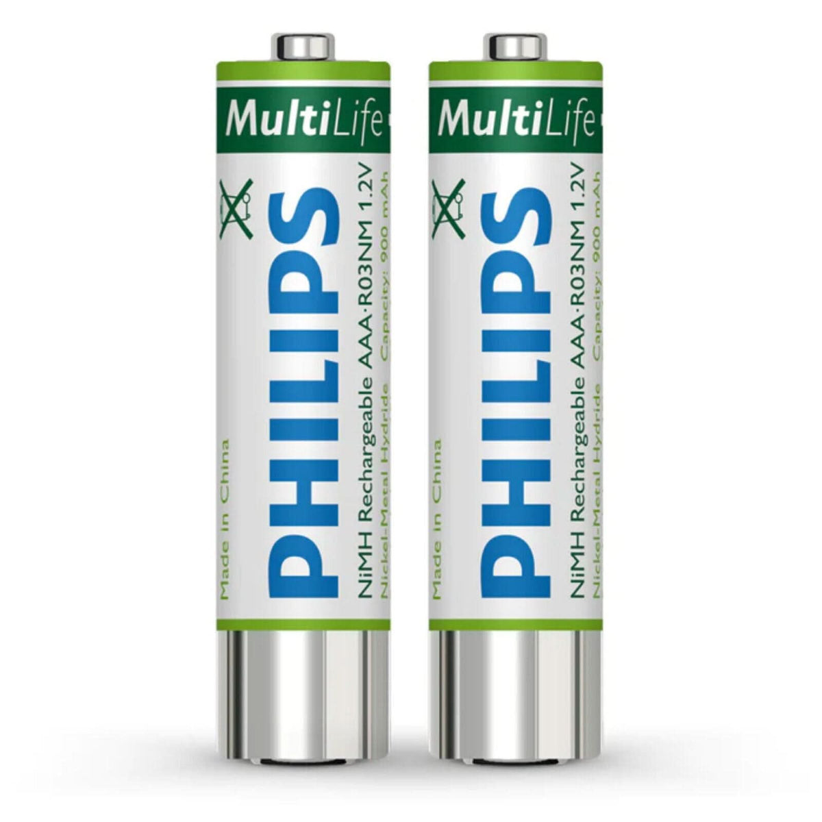 Multilife Rechargeable AAA Batteries 2 Pack