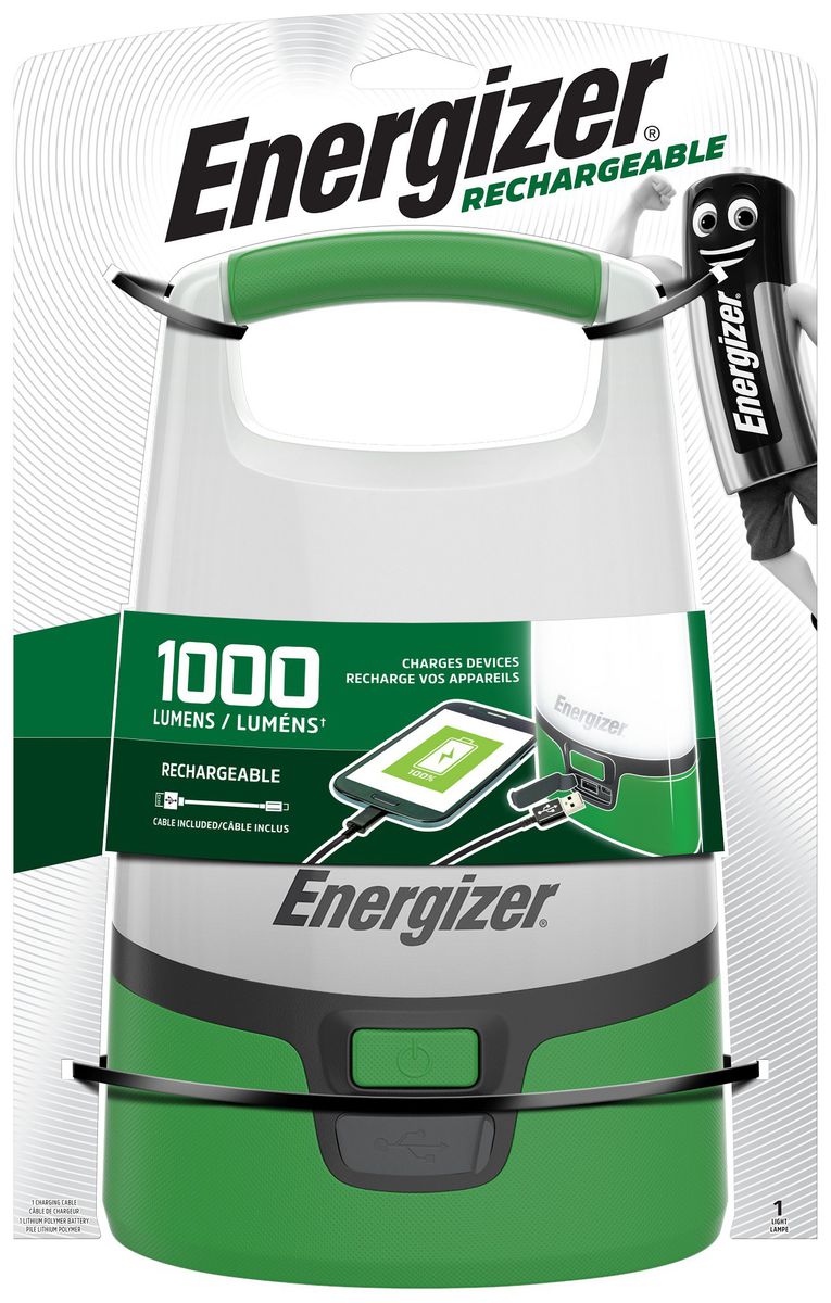 Energizer - Vision Rechargable Lantern 1000 Lumens - Future Light - LED Lights South Africa