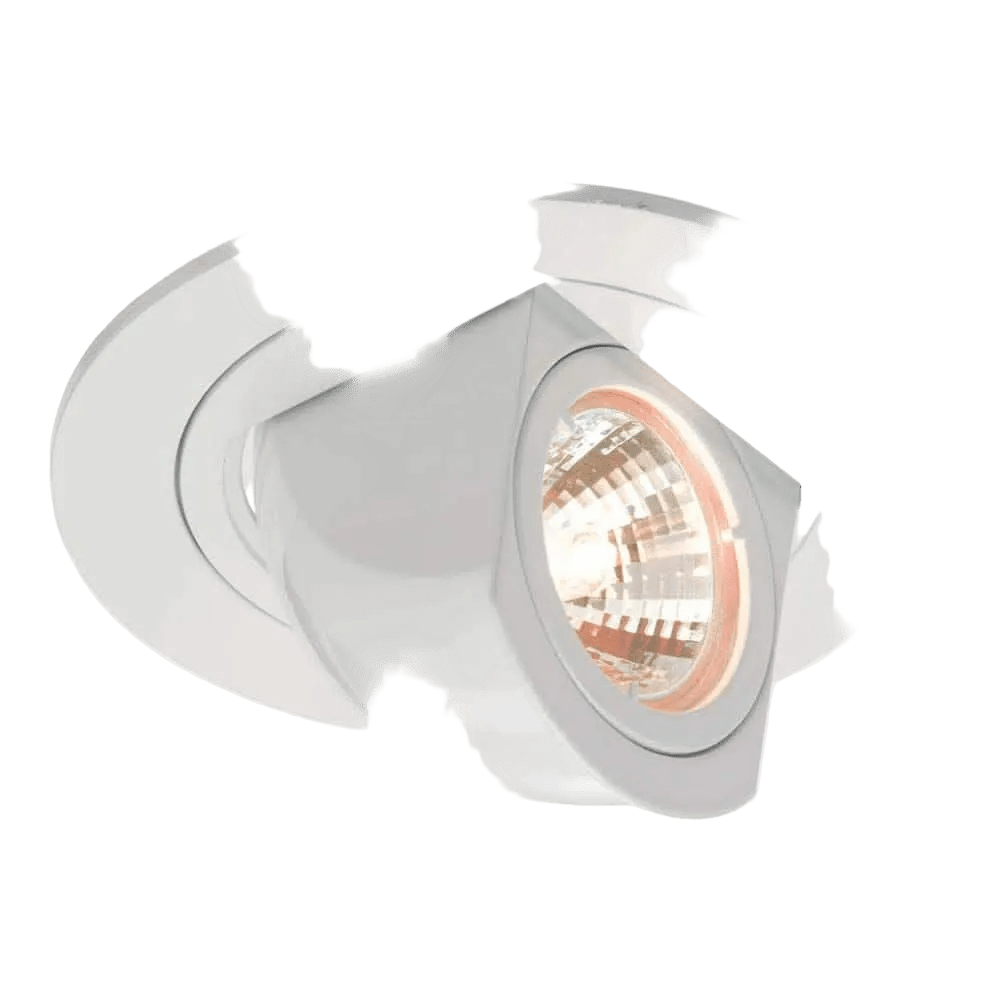 Downlight Holder - White Tilt & Rotate