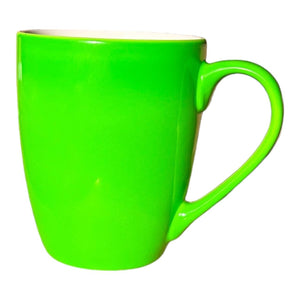 Shocking Green Ceramic Mug - Future Decor