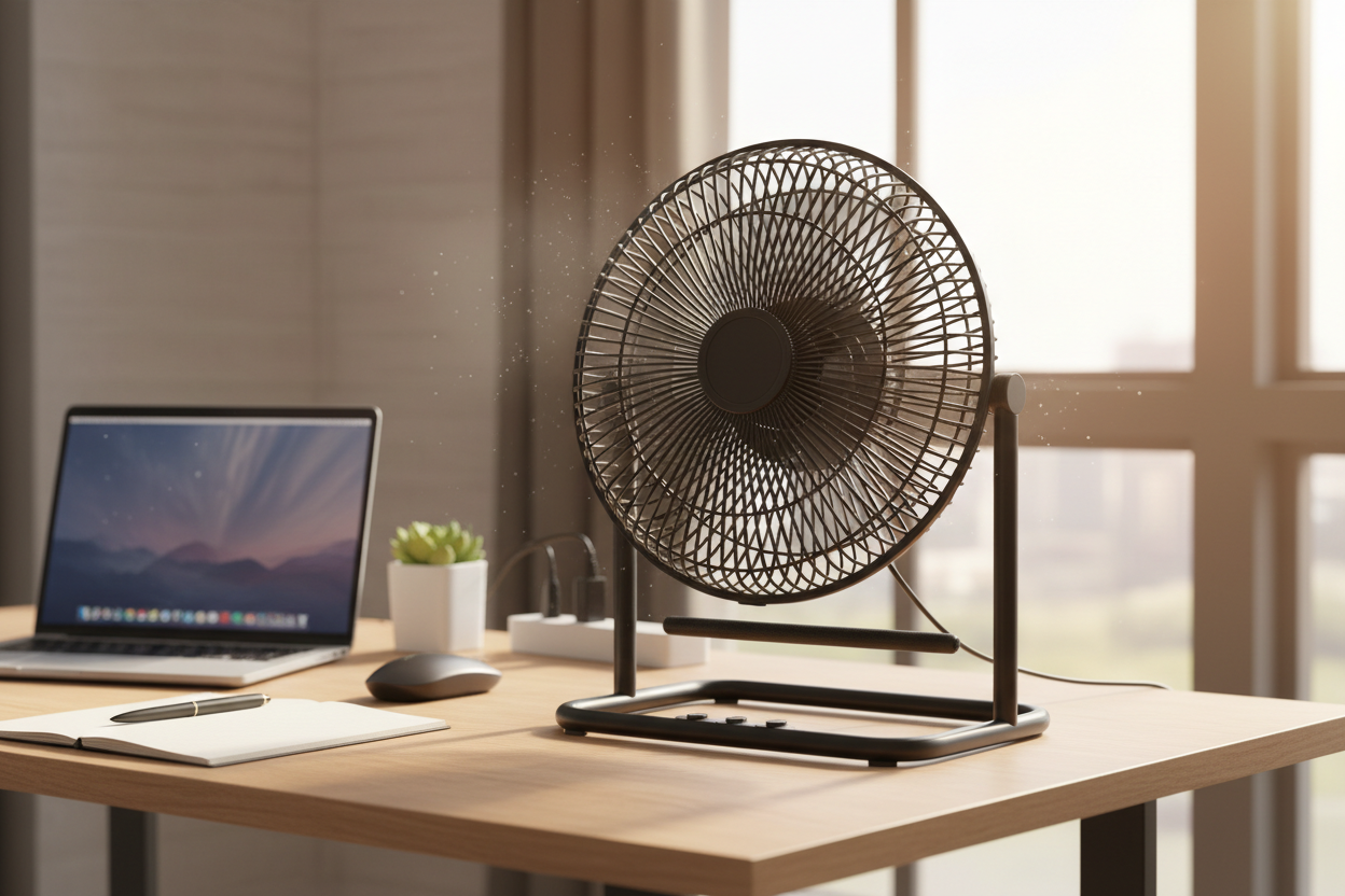 12-inch Rechargeable Table / Floor Fan (Solar)