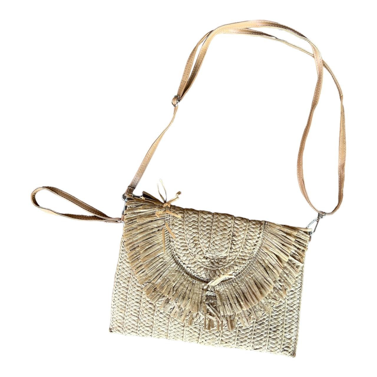 Sling Bag - Faux Straw - Future Decor