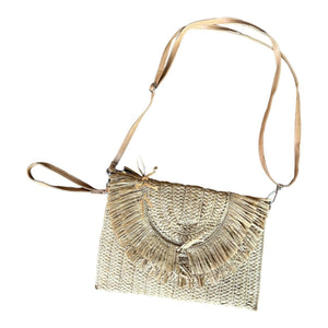 Sling Bag - Faux Straw - Future Decor