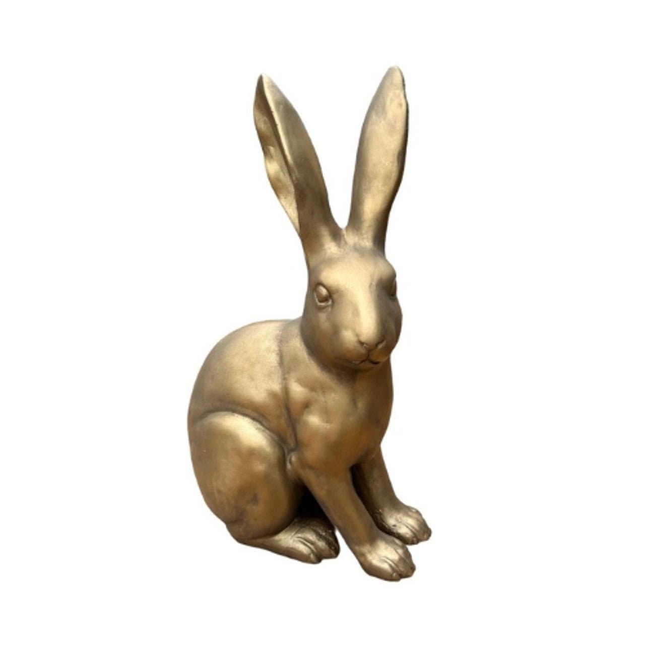 Small Gold Sitting Bunny Long Ear - Future Decor