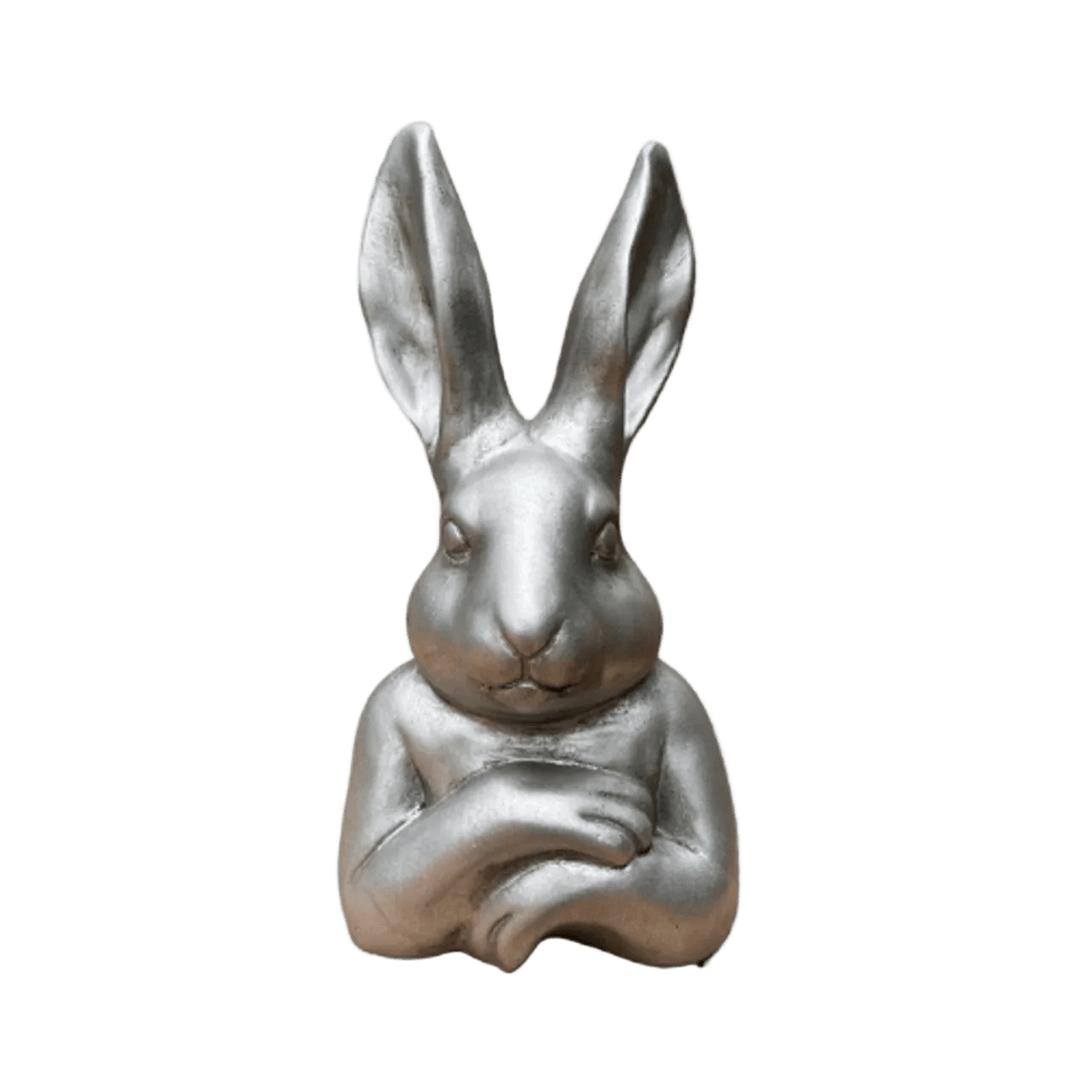 Small Grey Crossed Arm Bunny