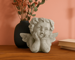 Small Grey Cupido Planter - Future Decor